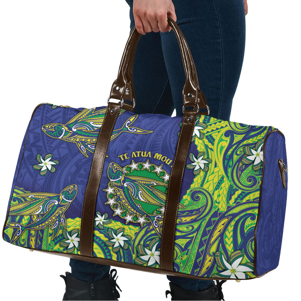 Cook Islands Language Week Travel Bag Flying Fish 15 Stars Tribal Patterns DT05 - Polynesian Pride
