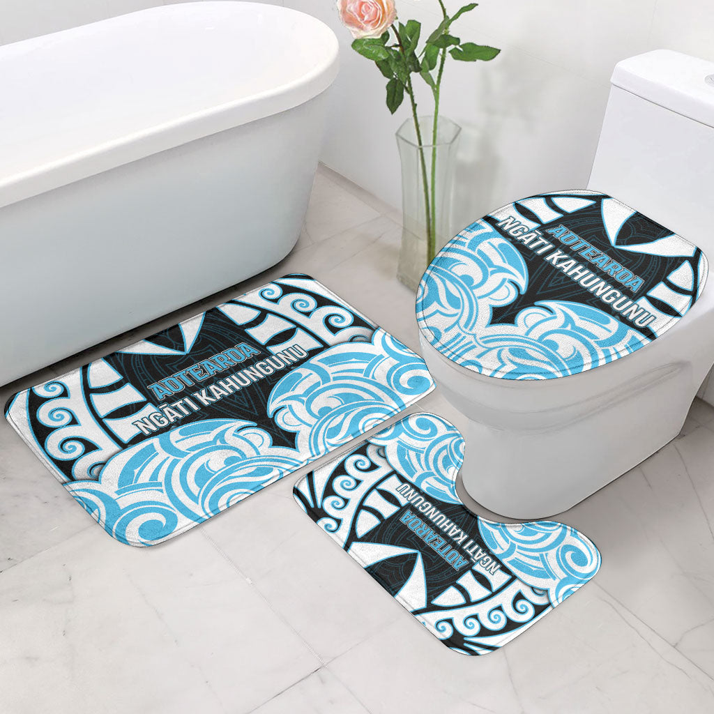 Aotearoa Ngati Kahungunu Bathroom Set New Zealand Traditional Maori Pattern DT05 - Polynesian Pride