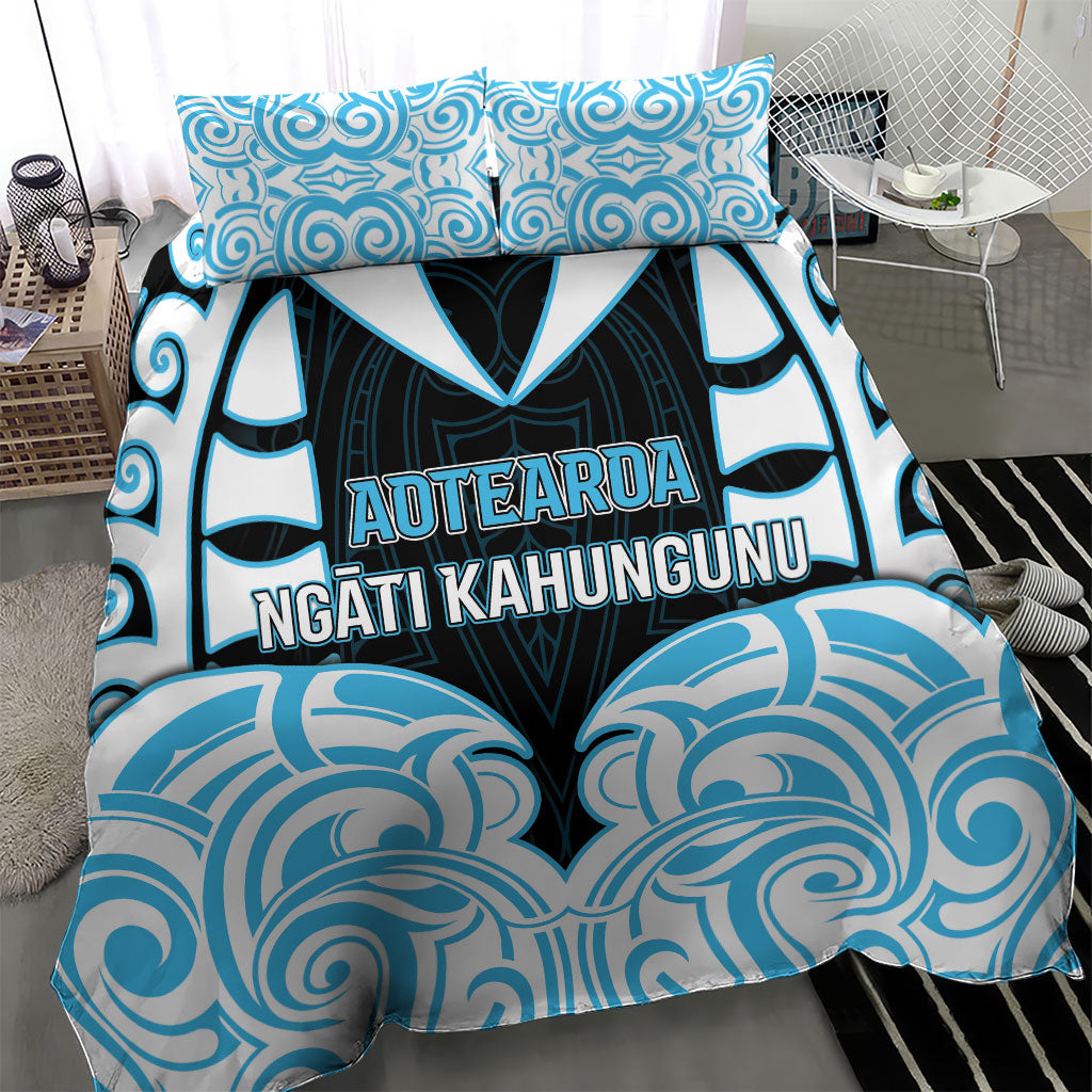 Aotearoa Ngati Kahungunu Bedding Set New Zealand Traditional Maori Pattern DT05 - Polynesian Pride