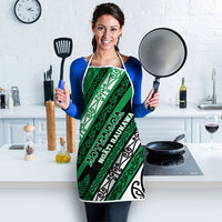 Aotearoa Ngati Raukawa Apron New Zealand Maori Tribal Fern Pattern DT05 - Polynesian Pride