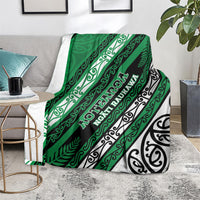 Aotearoa Ngati Raukawa Blanket New Zealand Maori Tribal Fern Pattern DT05 - Polynesian Pride