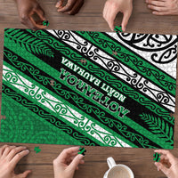 Aotearoa Ngati Raukawa Puzzle New Zealand Maori Tribal Fern Pattern DT05 - Polynesian Pride