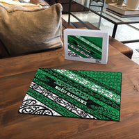 Aotearoa Ngati Raukawa Puzzle New Zealand Maori Tribal Fern Pattern DT05 - Polynesian Pride