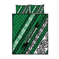 Aotearoa Ngati Raukawa Quilt Bed Set New Zealand Maori Tribal Fern Pattern DT05 - Polynesian Pride