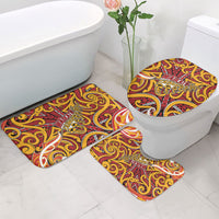 Aotearoa Waikato Tainui Bathroom Set Maori Tribal Pattern Koru Motif DT05 - Polynesian Pride