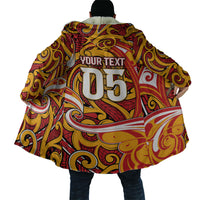 Custom Aotearoa Waikato Tainui Cloak Maori Tribal Pattern Koru Motif DT05 - Polynesian Pride