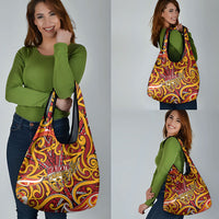 Aotearoa Waikato Tainui Grocery Bag Maori Tribal Pattern Koru Motif DT05 - Polynesian Pride