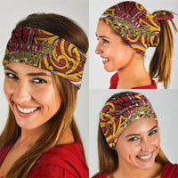 Aotearoa Waikato Tainui Neck Gaiter Maori Tribal Pattern Koru Motif DT05 - Polynesian Pride