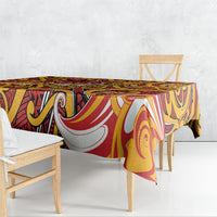 Aotearoa Waikato Tainui Tablecloth Maori Tribal Pattern Koru Motif DT05 - Polynesian Pride
