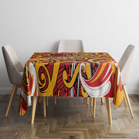 Aotearoa Waikato Tainui Tablecloth Maori Tribal Pattern Koru Motif DT05 - Polynesian Pride