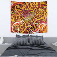 Aotearoa Waikato Tainui Tapestry Maori Tribal Pattern Koru Motif DT05 - Polynesian Pride