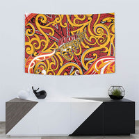 Aotearoa Waikato Tainui Tapestry Maori Tribal Pattern Koru Motif DT05 - Polynesian Pride