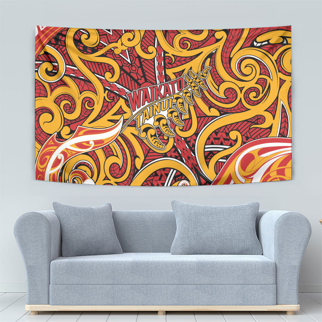 Aotearoa Waikato Tainui Tapestry Maori Tribal Pattern Koru Motif DT05 - Polynesian Pride