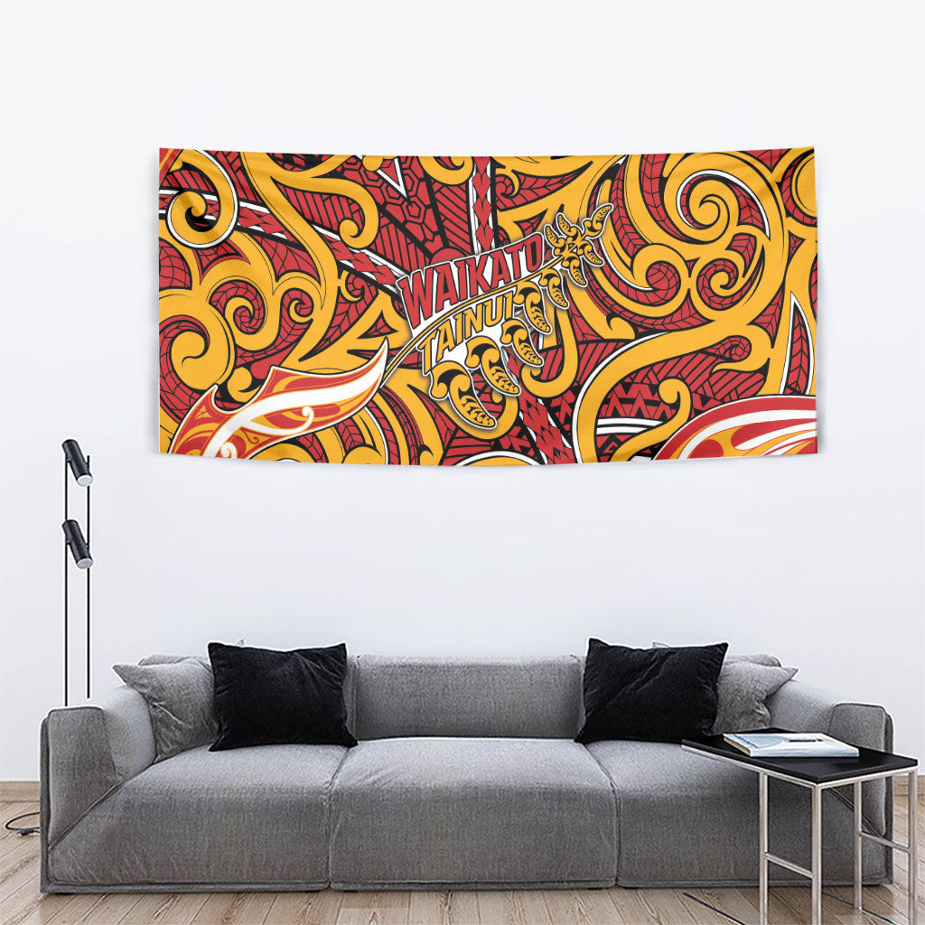 Aotearoa Waikato Tainui Tapestry Maori Tribal Pattern Koru Motif DT05 - Polynesian Pride