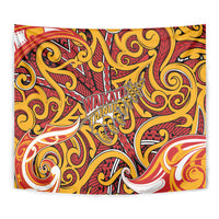 Aotearoa Waikato Tainui Tapestry Maori Tribal Pattern Koru Motif DT05 - Polynesian Pride