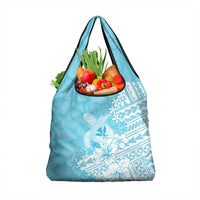 Hawaii Kanaka Maoli Grocery Bag Polynesian Turtle Tattoo DT05 1-pack One Size Blue - Polynesian Pride