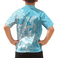 Hawaii Kanaka Maoli Kid Hawaiian Shirt Polynesian Turtle Tattoo DT05 - Polynesian Pride