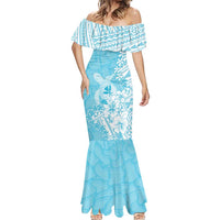 Hawaii Kanaka Maoli Mermaid Dress Polynesian Turtle Tattoo DT05 - Polynesian Pride