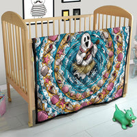 3D Illusion Hula Ghost Halloween Quilt Hawaiian Ukulele Spirit Ocean Vortex DT05 - Polynesian Pride
