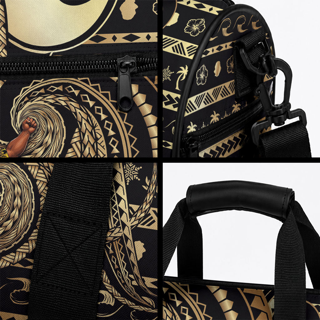 Niue Christmas Duffle Bag Santa Riding Coconut Crab DT05 - Polynesian Pride