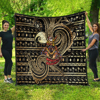 Niue Christmas Quilt Santa Riding Coconut Crab DT05 - Polynesian Pride