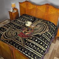 Niue Christmas Quilt Santa Riding Coconut Crab DT05 - Polynesian Pride