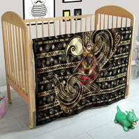 Niue Christmas Quilt Santa Riding Coconut Crab DT05 - Polynesian Pride