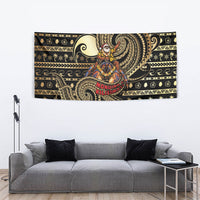 Niue Christmas Tapestry Santa Riding Coconut Crab DT05 - Polynesian Pride