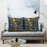 Tokelau Christmas Pillow Cover Santa Riding Sea Turtle DT05 - Polynesian Pride
