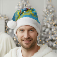 Tuvalu Christmas Santa Hat Santa Riding Ocean Dolphin DT05 - Polynesian Pride