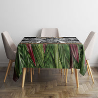 Polynesia Maui Black Tattoo Inspired Tablecloth Tropical Leaf Skirt Costume DT05 - Polynesian Pride