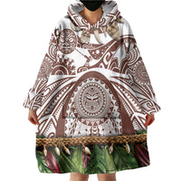 Polynesia Maui Umber Tattoo Inspired Wearable Blanket Hoodie Tropical Leaf Skirt Costume DT05 - Polynesian Pride