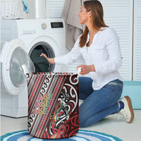 Maori Language Week Laundry Basket Ake Ake Ake Tribal Patterns DT05 - Polynesian Pride