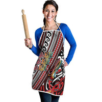 Maori Language Week Apron Ake Ake Ake Tribal Patterns DT05 - Polynesian Pride