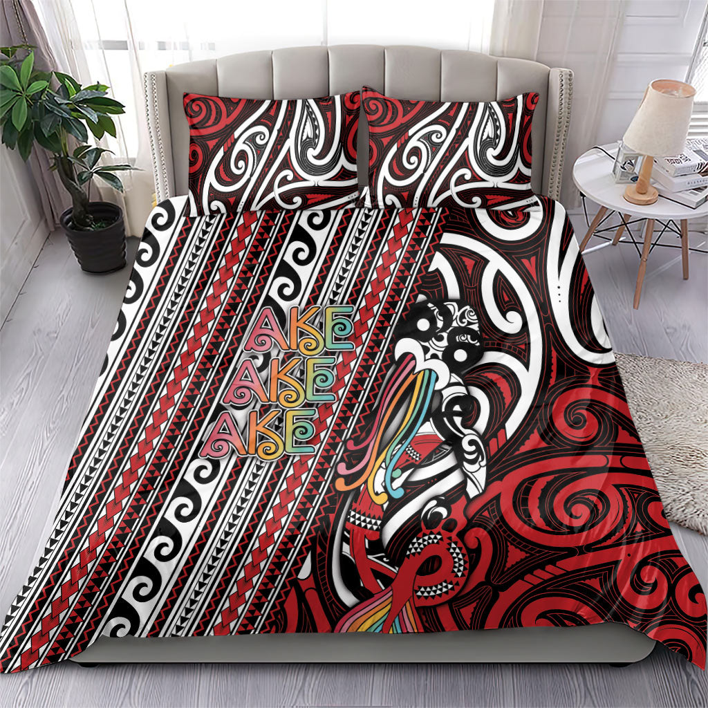 Maori Language Week Bedding Set Ake Ake Ake Tribal Patterns DT05 - Polynesian Pride
