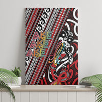 Maori Language Week Canvas Wall Art Ake Ake Ake Tribal Patterns DT05 - Polynesian Pride