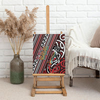 Maori Language Week Canvas Wall Art Ake Ake Ake Tribal Patterns DT05 - Polynesian Pride