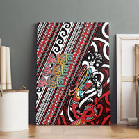 Maori Language Week Canvas Wall Art Ake Ake Ake Tribal Patterns DT05 - Polynesian Pride