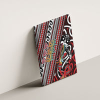 Maori Language Week Canvas Wall Art Ake Ake Ake Tribal Patterns DT05 - Polynesian Pride
