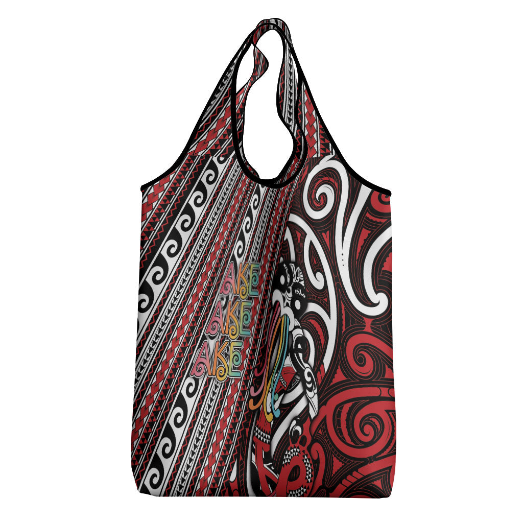 Maori Language Week Grocery Bag Ake Ake Ake Tribal Patterns DT05 - Polynesian Pride