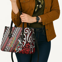 Maori Language Week Leather Bag Ake Ake Ake Tribal Patterns DT05 - Polynesian Pride