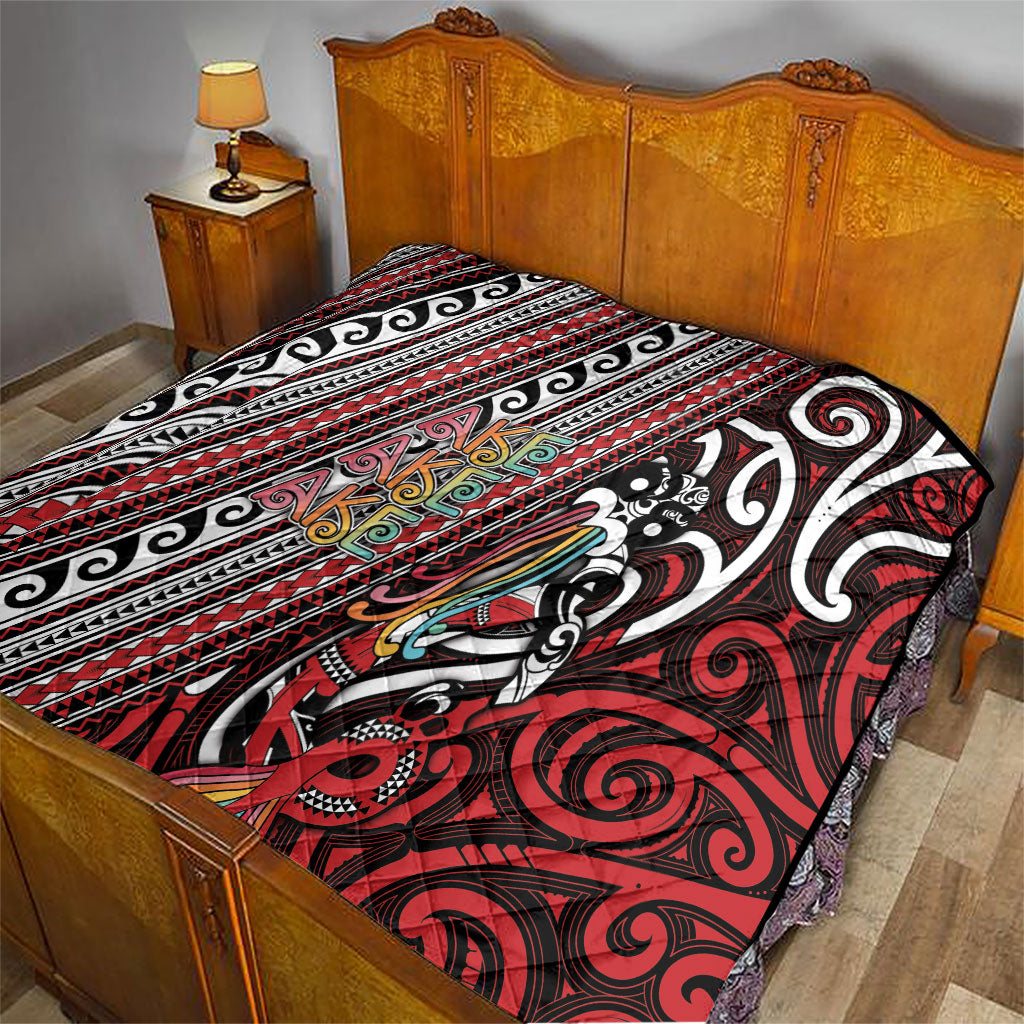 Maori Language Week Quilt Ake Ake Ake Tribal Patterns DT05 - Polynesian Pride