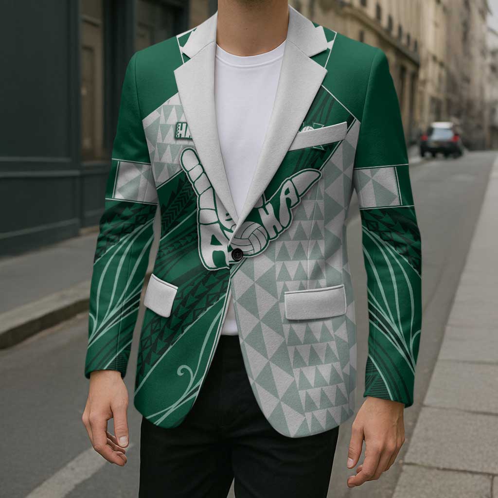 Custom Hawaii Volleyball Blazer Shaka Aloha Hand DT05 - Polynesian Pride
