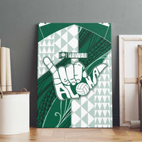 Hawaii Volleyball Canvas Wall Art Shaka Aloha Hand DT05 - Polynesian Pride
