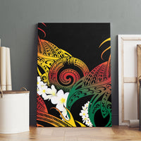 Piko Hawaiian Canvas Wall Art Gradient Spiral Plumeria Tribal Patterns DT05 - Polynesian Pride