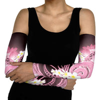 Piko Hawaiian Arm Sleeves Pink Galaxy Spiral Plumeria Tribal Patterns DT05 - Polynesian Pride