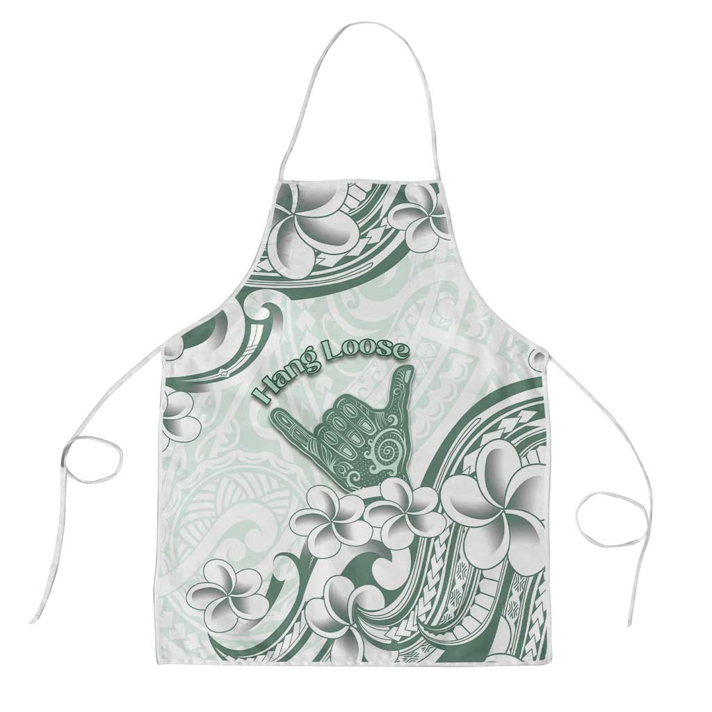 Aloha Hawaii Shaka Apron Hang Loose Mint Version DT05 Mint - Polynesian Pride