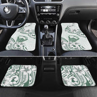 Aloha Hawaii Shaka Car Mats Hang Loose Mint Version DT05 Set 4pcs Mint - Polynesian Pride