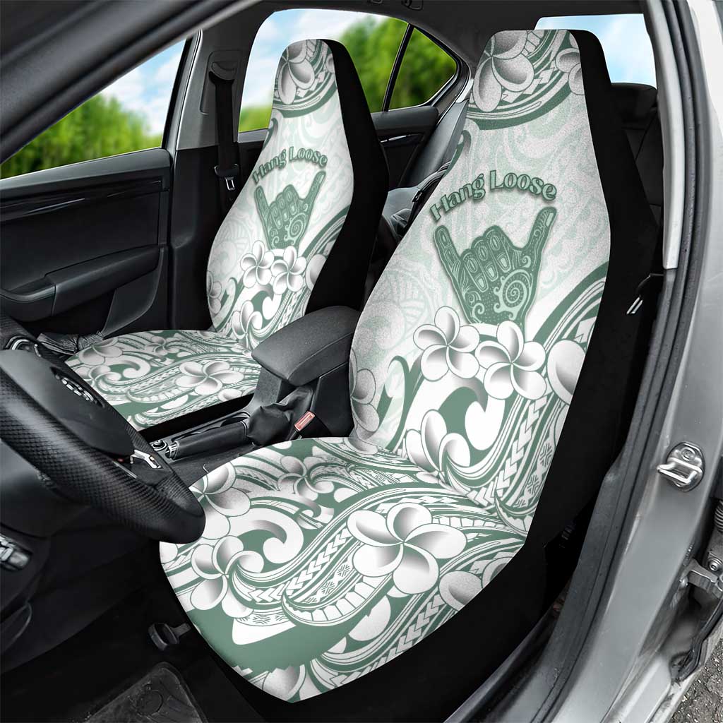 Aloha Hawaii Shaka Car Seat Cover Hang Loose Mint Version DT05 - Polynesian Pride