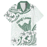 Aloha Hawaii Shaka Hawaiian Shirt Hang Loose Mint Version DT05 Mint - Polynesian Pride